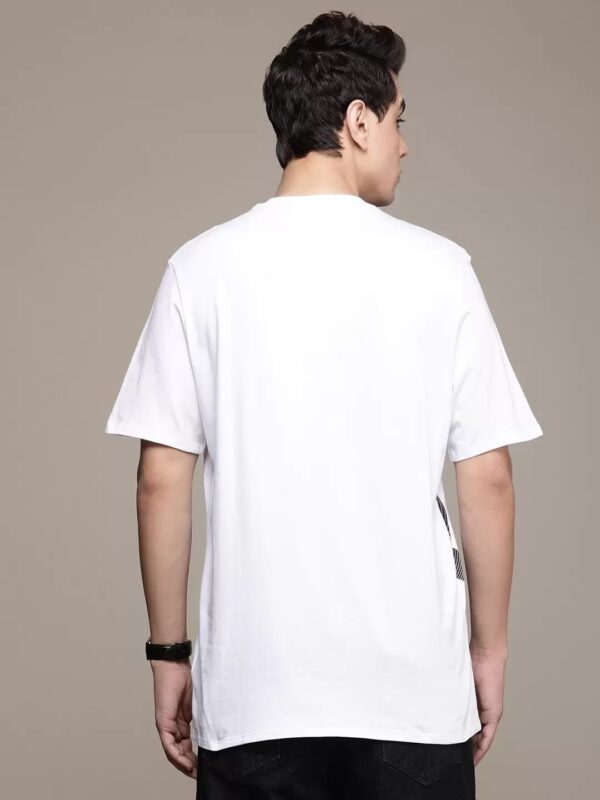 Calvin Klein Pure Cotton Brand Logo Printed Casual T-Shirt - Image 2