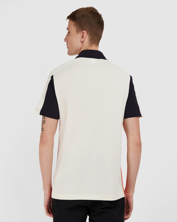 LACOSTE Color Block Short Sleeves Polo T-Shirt - Image 3