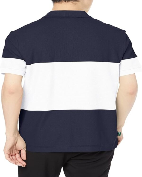 Lacoste Men's Bi-Color Panel Border Polo Shirt - Image 3