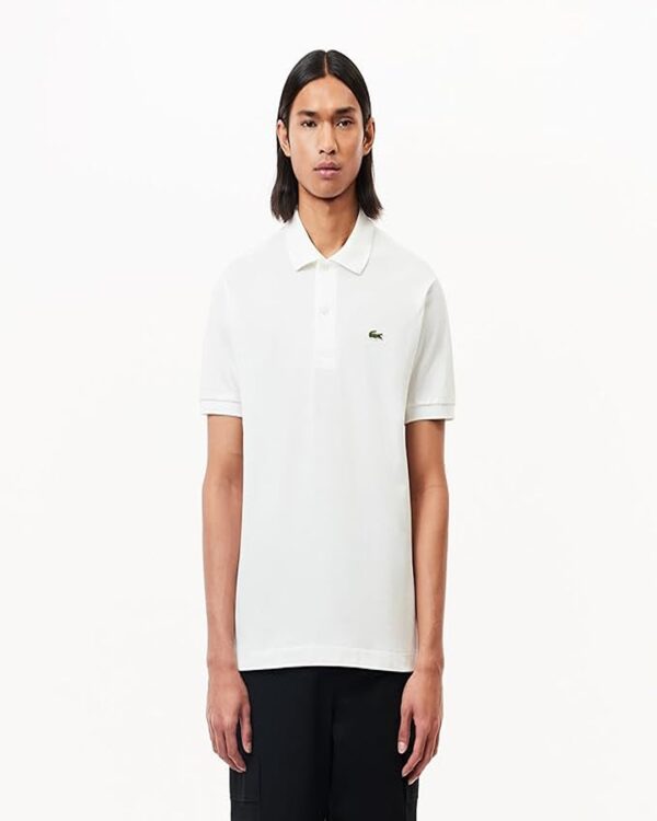 Lacoste Men's Polo Shirt, Replica, white