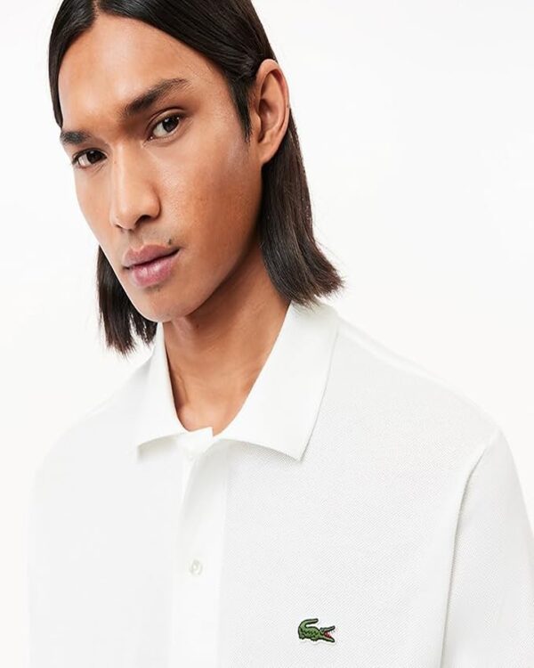 Lacoste Men's Polo Shirt, Replica, white - Image 2