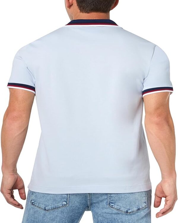 Lacoste Men’s Short Sleeve Regular Fit Solid Polo Shirt - Image 3