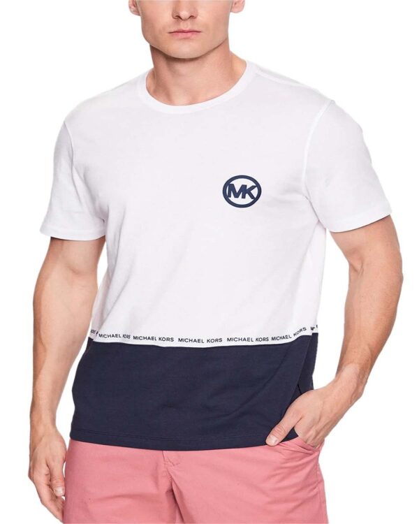 Michael Kors Two Tone Logo T-Shirt - Image 2