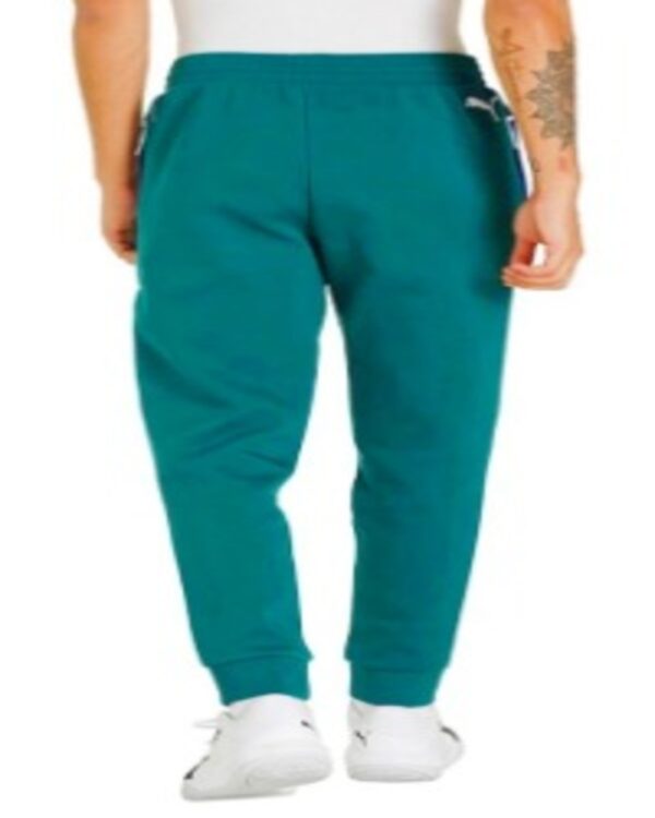 Puma Dime Pant Men Color Block Green Track Pants - Image 3