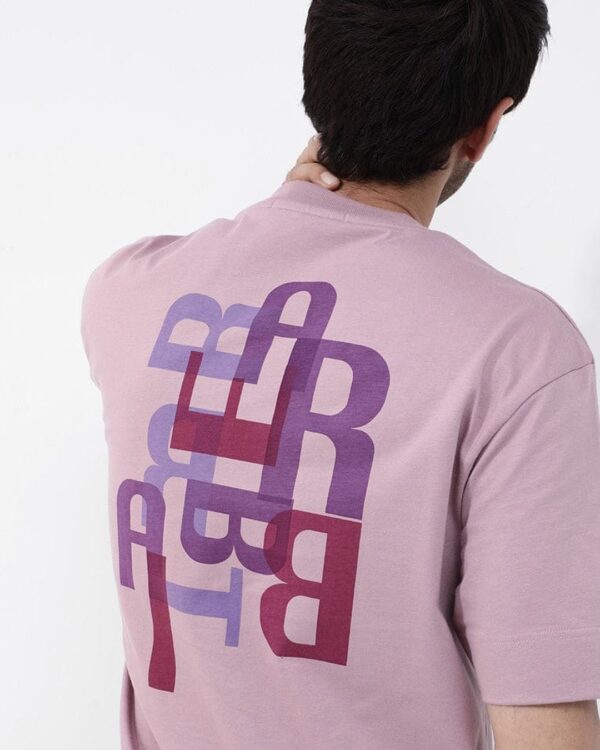 Rare Rabbit Men Roan Typography Printed Oversized T-Shirt - Image 6