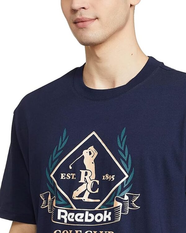 Reebok Unisex Cotton Cl Ts Golf Graphic T-Shirt - Image 3