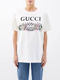 Gucci - Logo-print cotton T-shirt