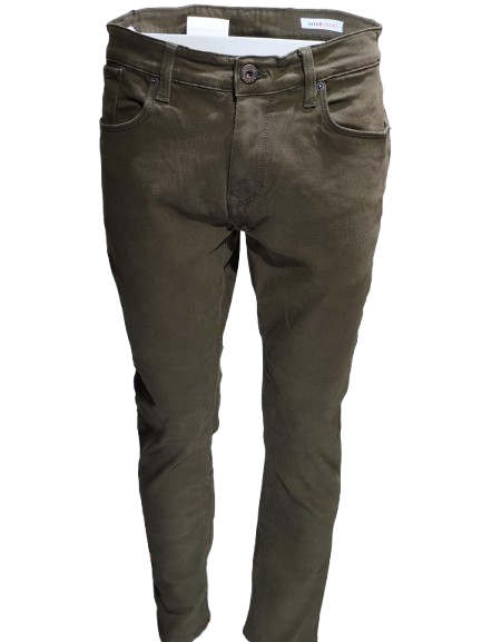 SPYKAR Men's Olive Slim Fit Denim Jeans
