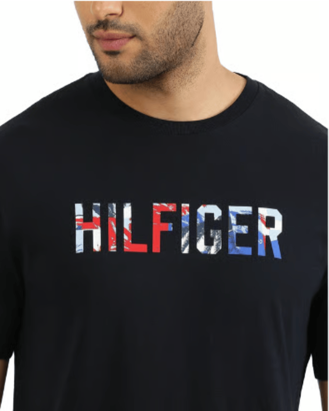 Navy Graphic Regular Fit T-Shirt